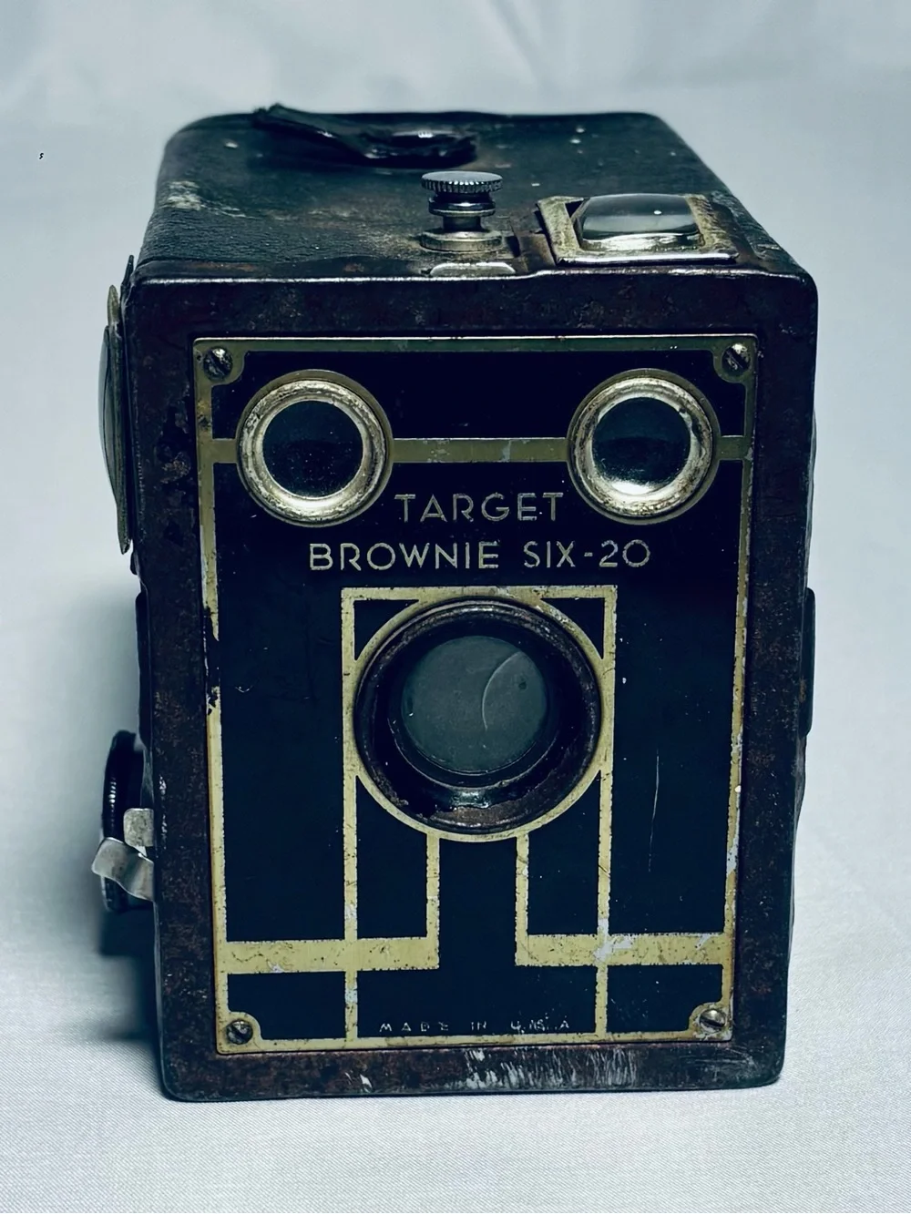 Vintage Kodak Target Brownie Six-20 Box Camera - AS IS / PARTS